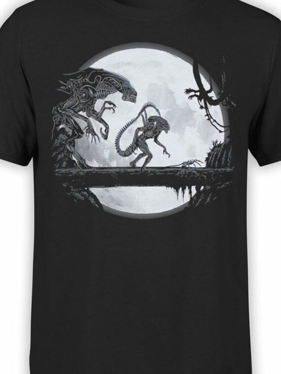 1751 Night T Shirt Alien T Shirt Front Color