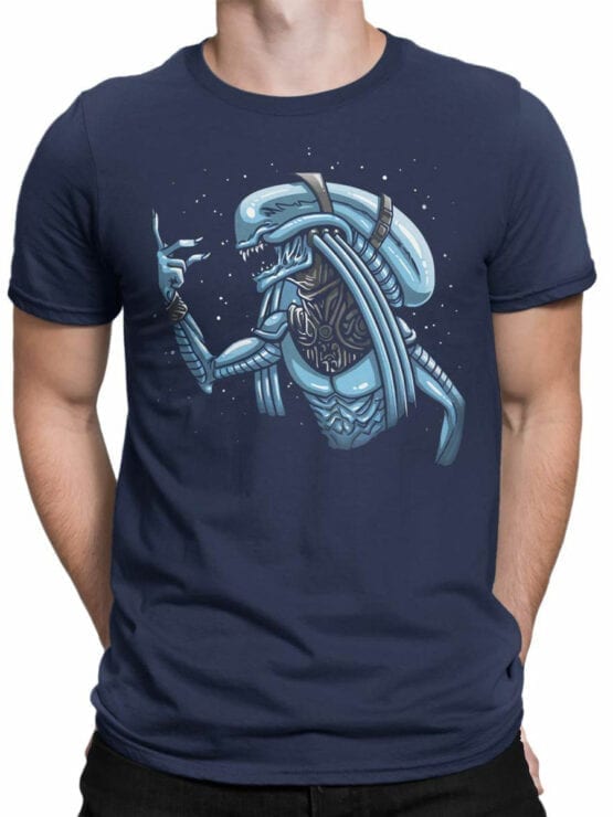 1753 The Fifth Element T Shirt Funny Alien T Shirt Front Man
