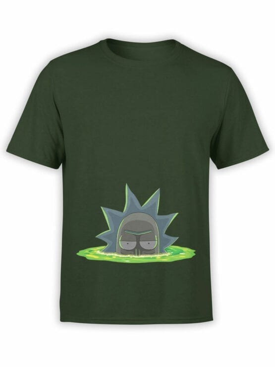 1768 Dimension Rick and Morty T Shirt Front
