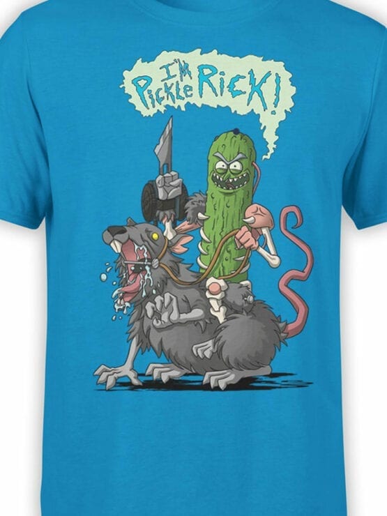 1775 Im Pickle Rick Rick and Morty T Shirt Front Color