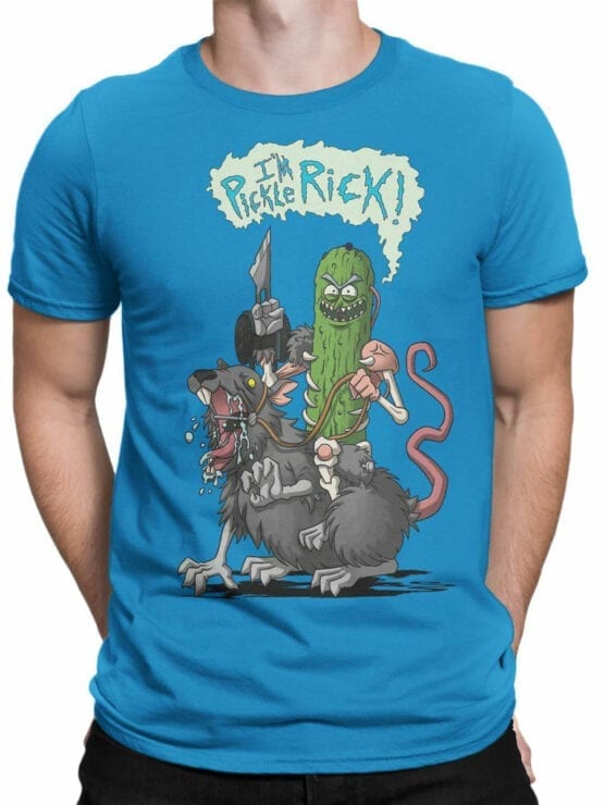 1775 Im Pickle Rick Rick and Morty T Shirt Front Man