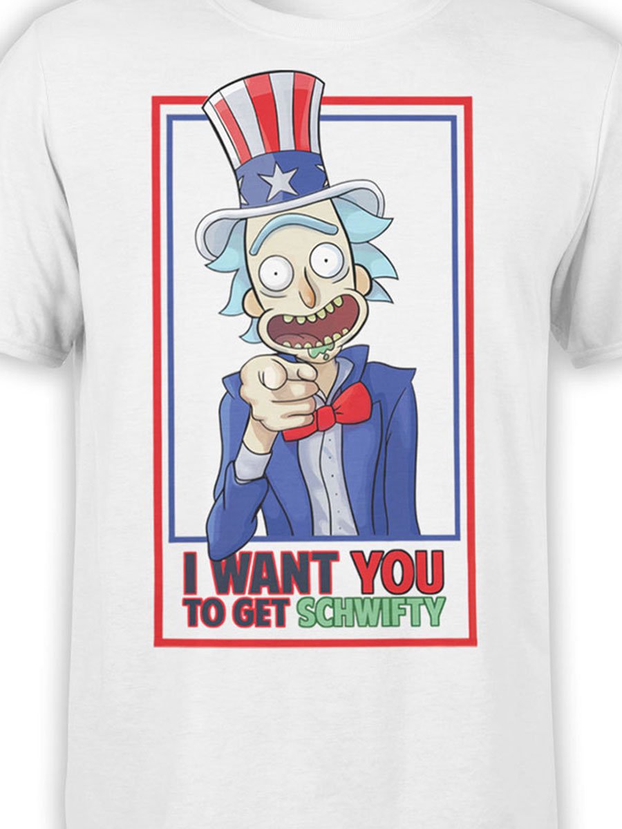Rick And Morty 'Get Schwifty' Inspired T-Shirt – Black, Cotton, Unisex
