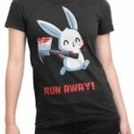 Rabbit Run Away T-Shirt | Unisex | Best Fantucci Shirts