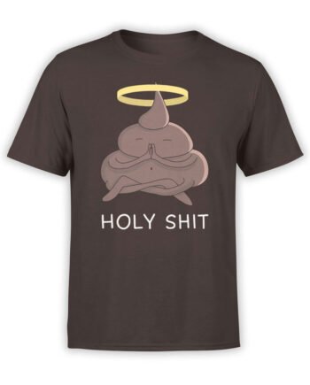 1801 Holy Shit T Shirt Front
