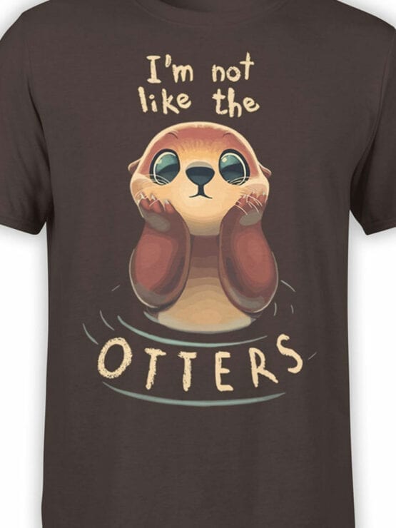 1806 Like the Otters T Shirt Front Color