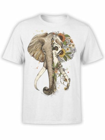 1822 Mystical Elephant T Shirt Front