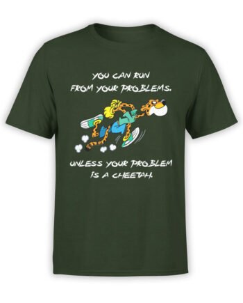 1846 Cheetah Problem T Shirt Front