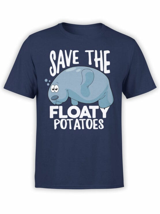1847 Save the Floaty Potato T Shirt Front
