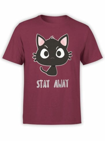 1854 Stay Away T Shirt Front