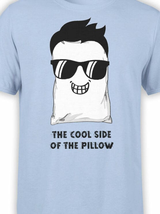 1857 Pillow Cool Side T Shirt Front Color