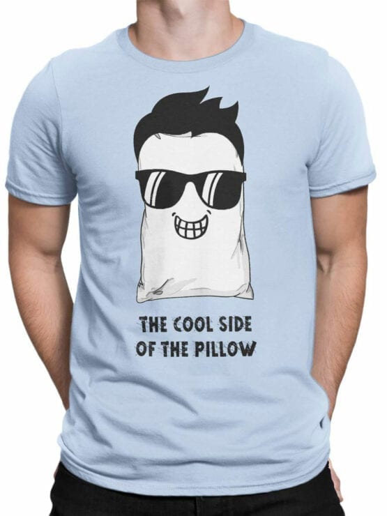 1857 Pillow Cool Side T Shirt Front Man