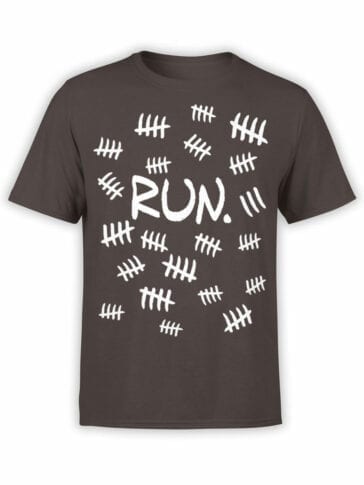 1858 Run T Shirt Front