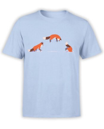 1859 Fox Jump T Shirt Front