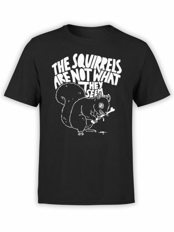 1860 Scary Squirrels T Shirt Front