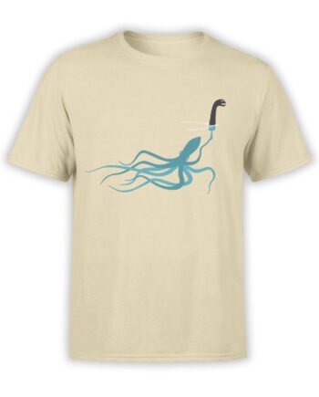 1861 Loch Ness Monster T Shirt Front