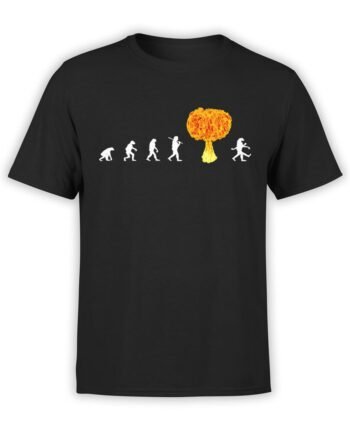 1864 Radiation Evolution T Shirt Front