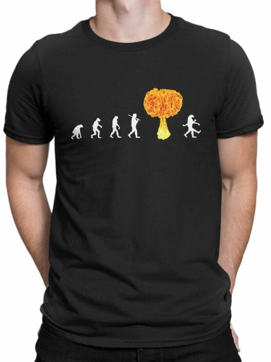 1864 Radiation Evolution T Shirt Front Man