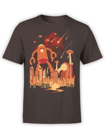 1867 Retro Armageddon T Shirt Front