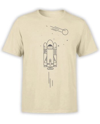 1868 Spaceship Icon T Shirt Front