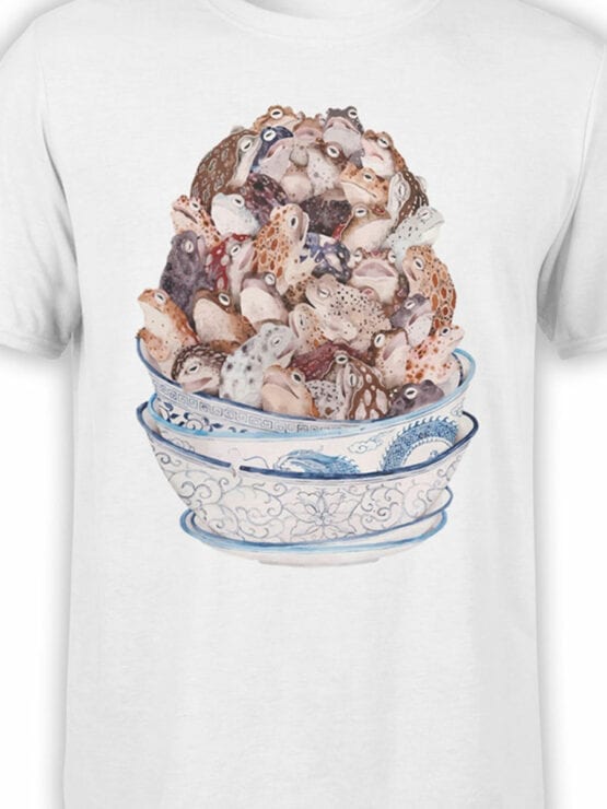 1876 Bowl of Toads T Shirt Front Color