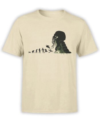 1883 Evolution of Cthulhu T Shirt Front