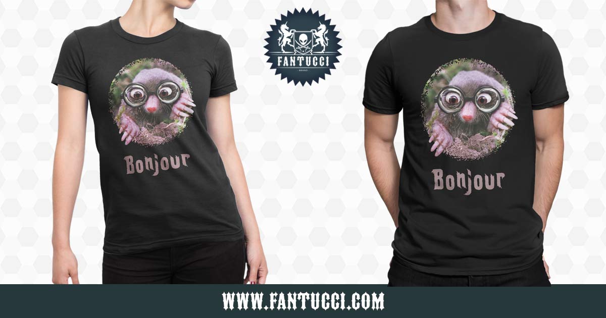 Mole French T-Shirt | Unisex | Best Fantucci Shirts | Rundhalsshirts