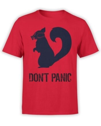 1900 Dont Panic T Shirt Front
