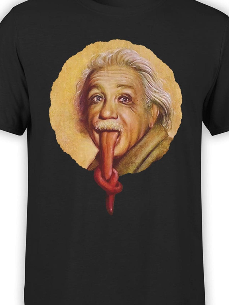 1901 Einstein T Shirt Front Color