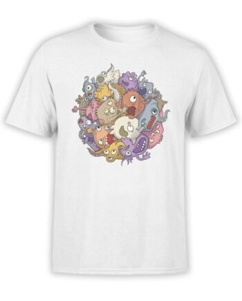 1902 Monsters Sphere T Shirt Front