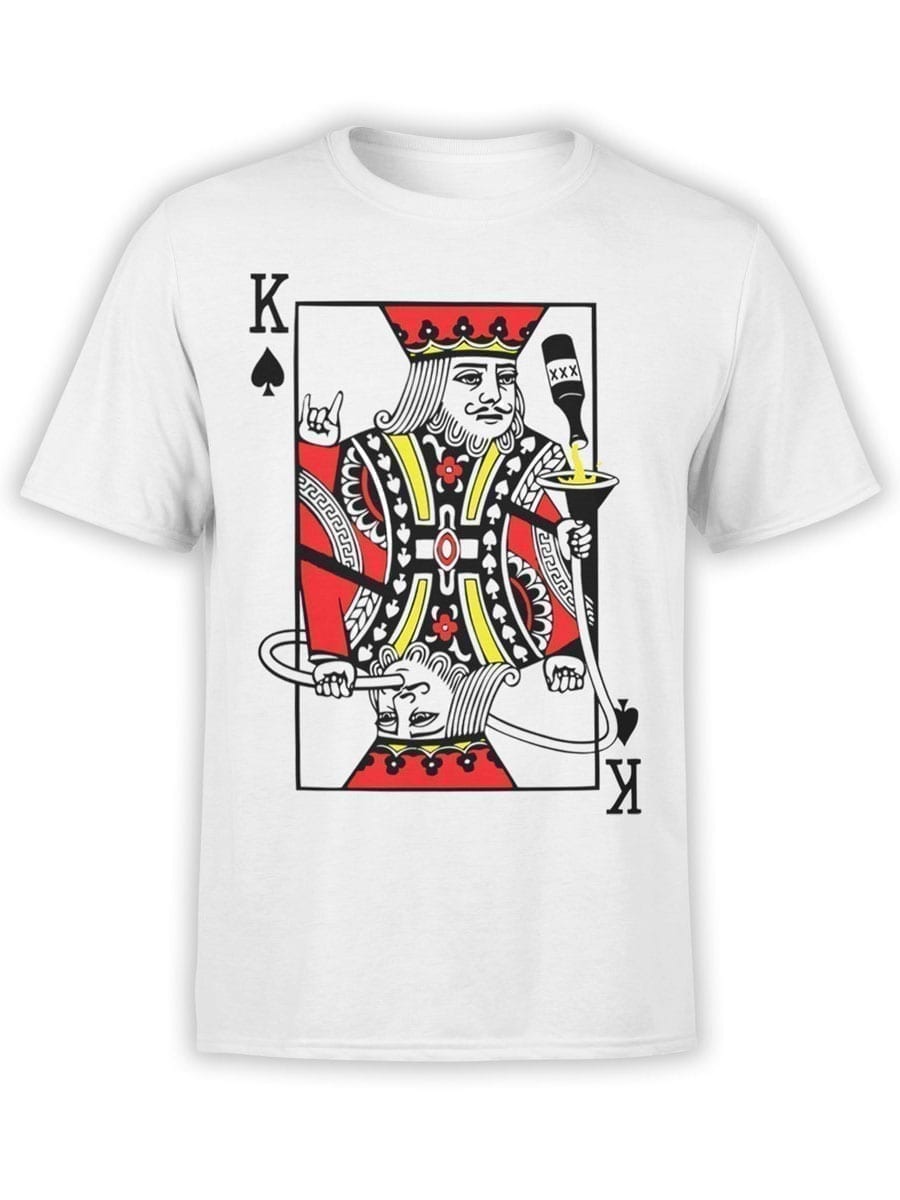 1907 Drunken King T Shirt Front