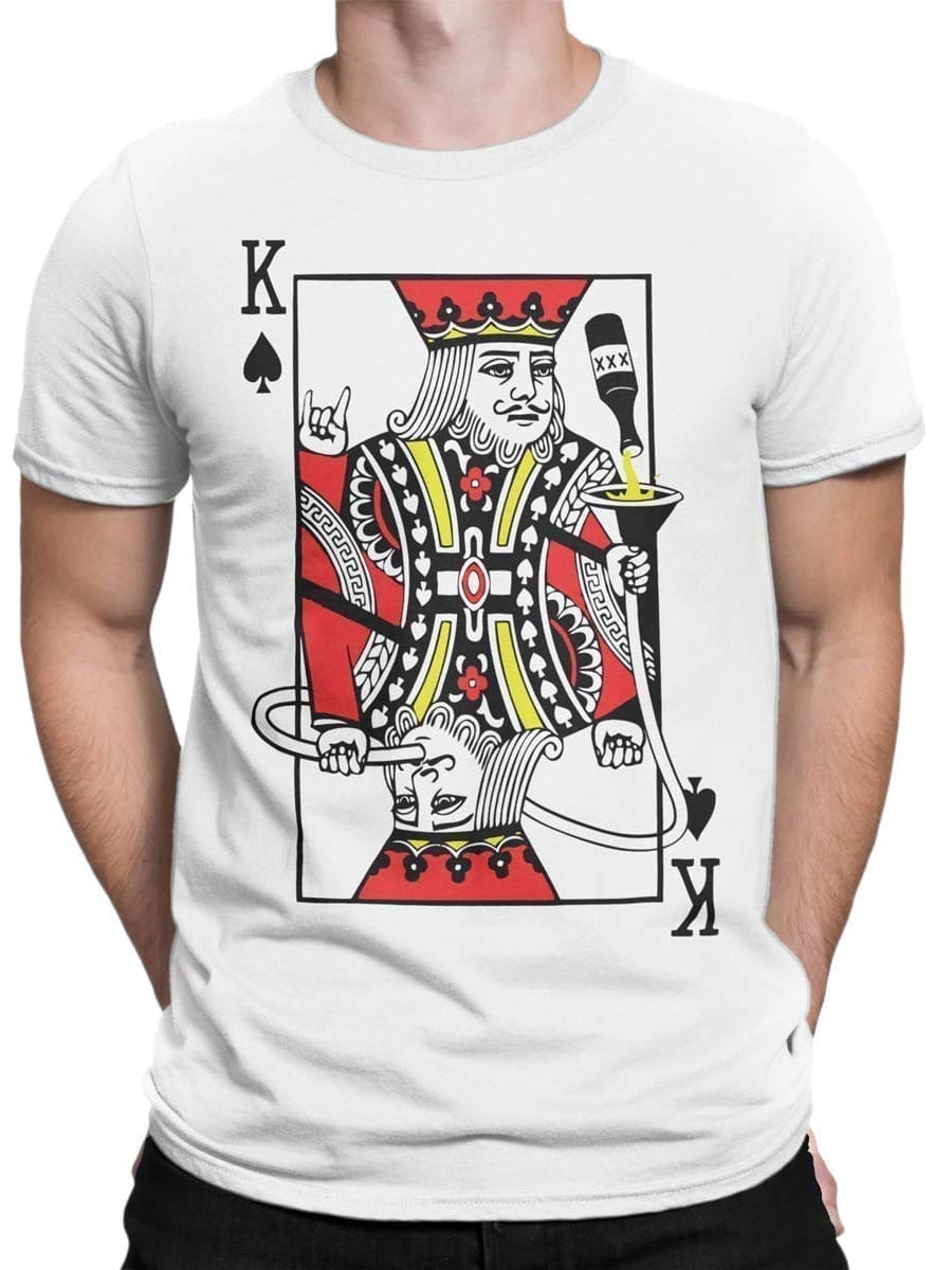 1907 Drunken King T Shirt Front Man
