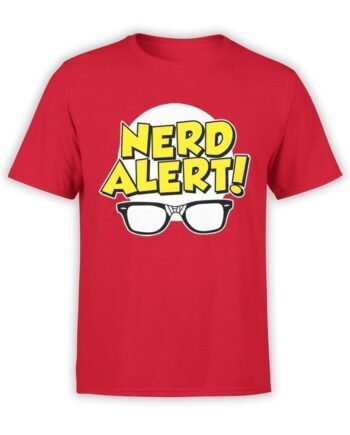 1918 Nerd Alert T Shirt Front