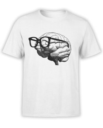 1921 Nerd Brain T Shirt Front