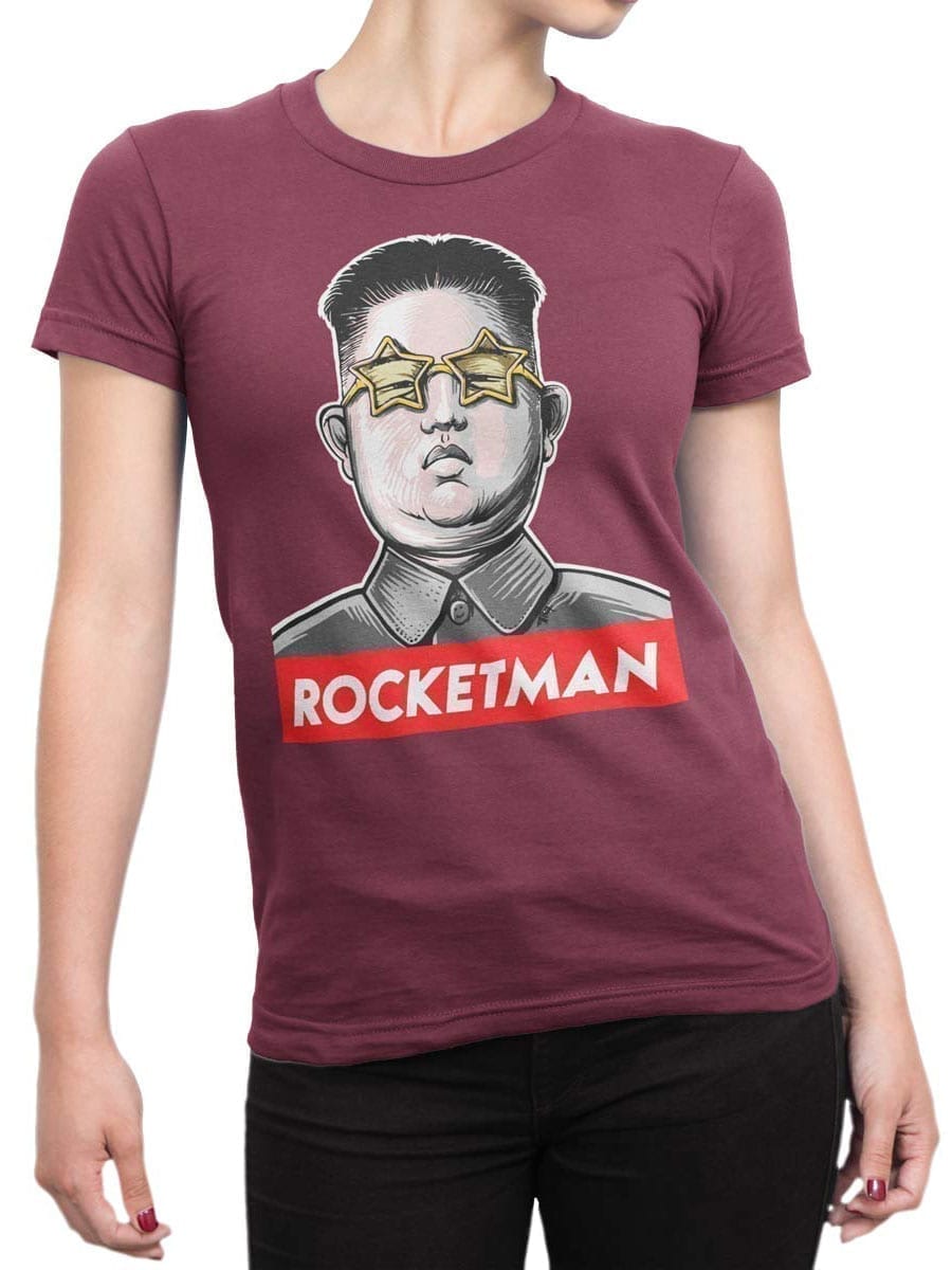 1926 Rocketman T Shirt Front Woman