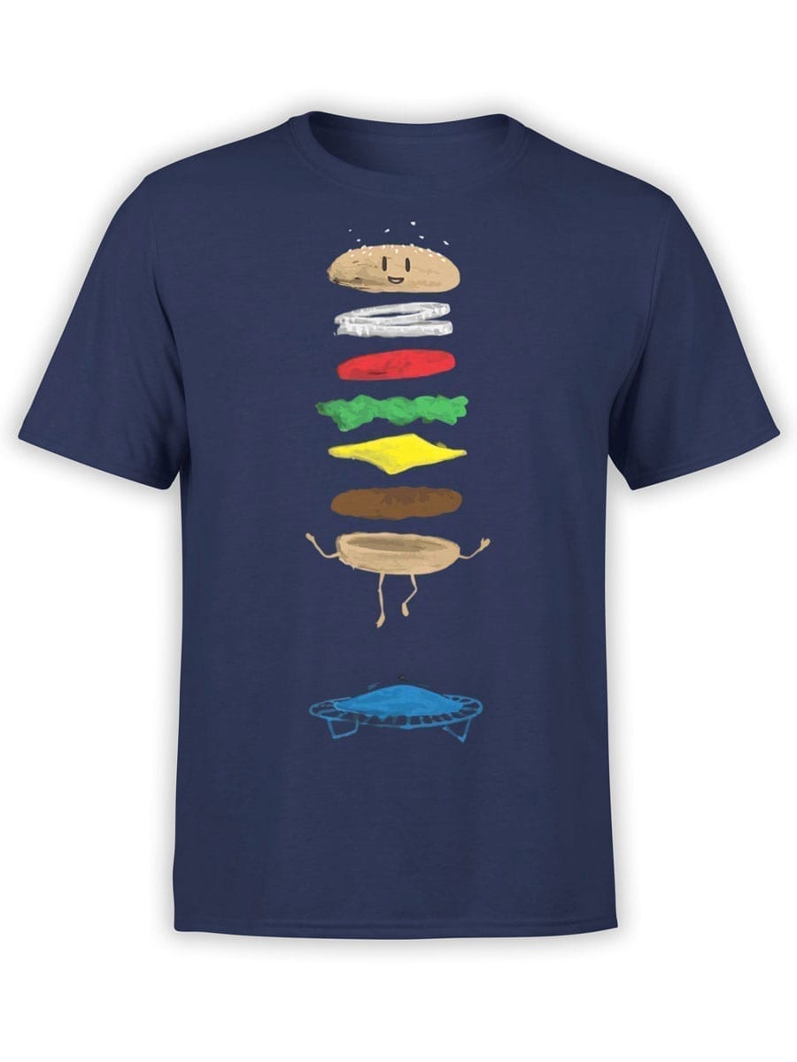 1930 Burger Jump T Shirt Front