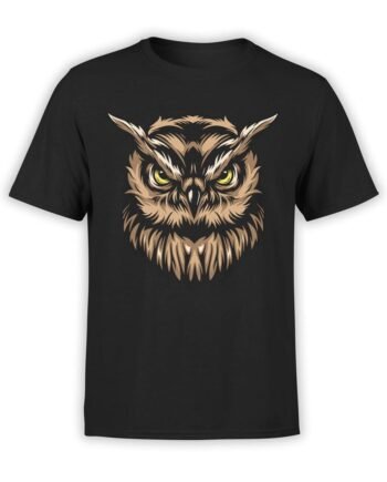 1931 Angry Owl T Shirt Front