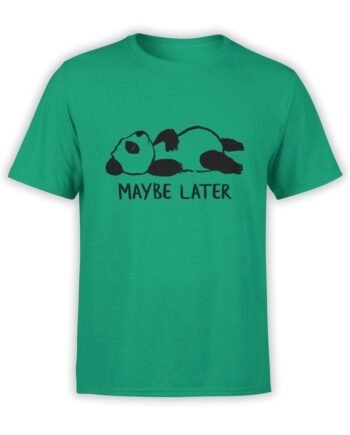 1932 Lazy Panda T Shirt Front