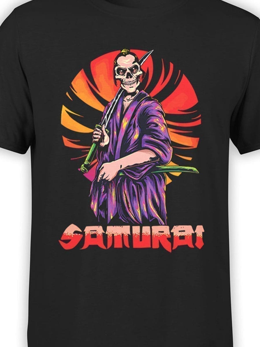 1933 Dead Samurai T Shirt Front Color