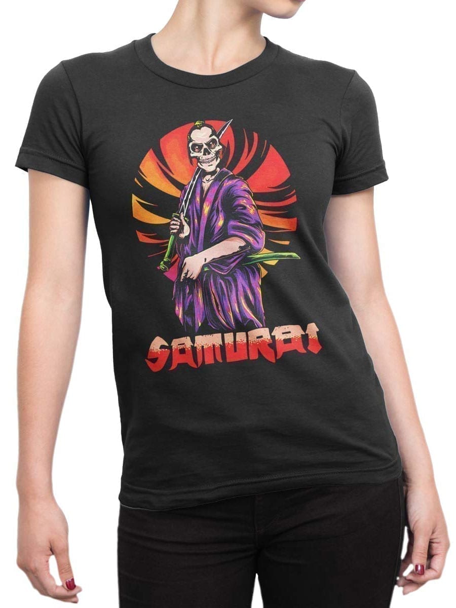 1933 Dead Samurai T Shirt Front Woman