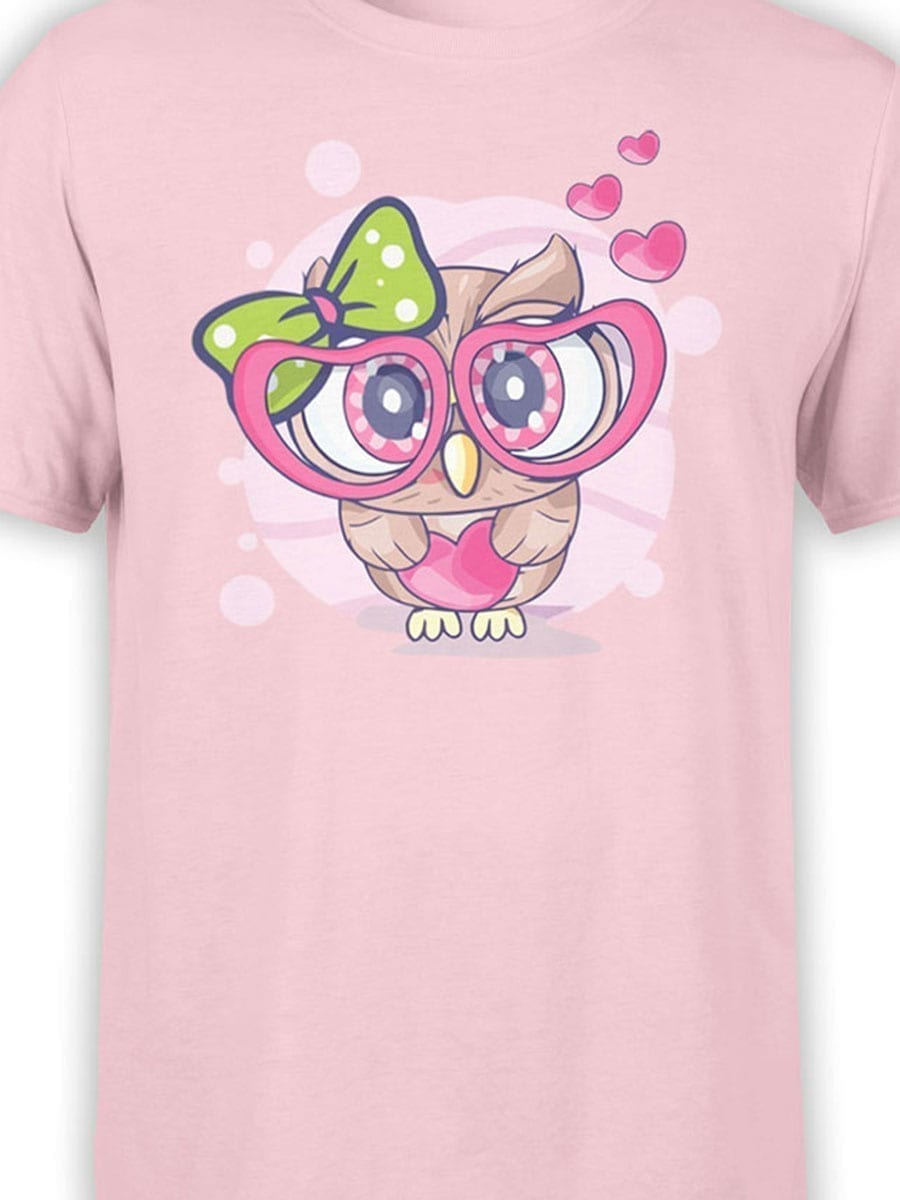 1937 Cute Little Owlet T Shirt Front Color