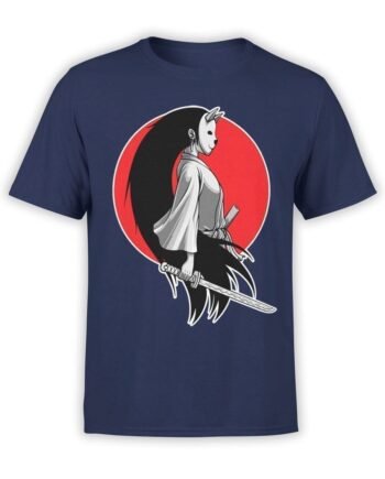 1945 Girl Samurai T Shirt Front
