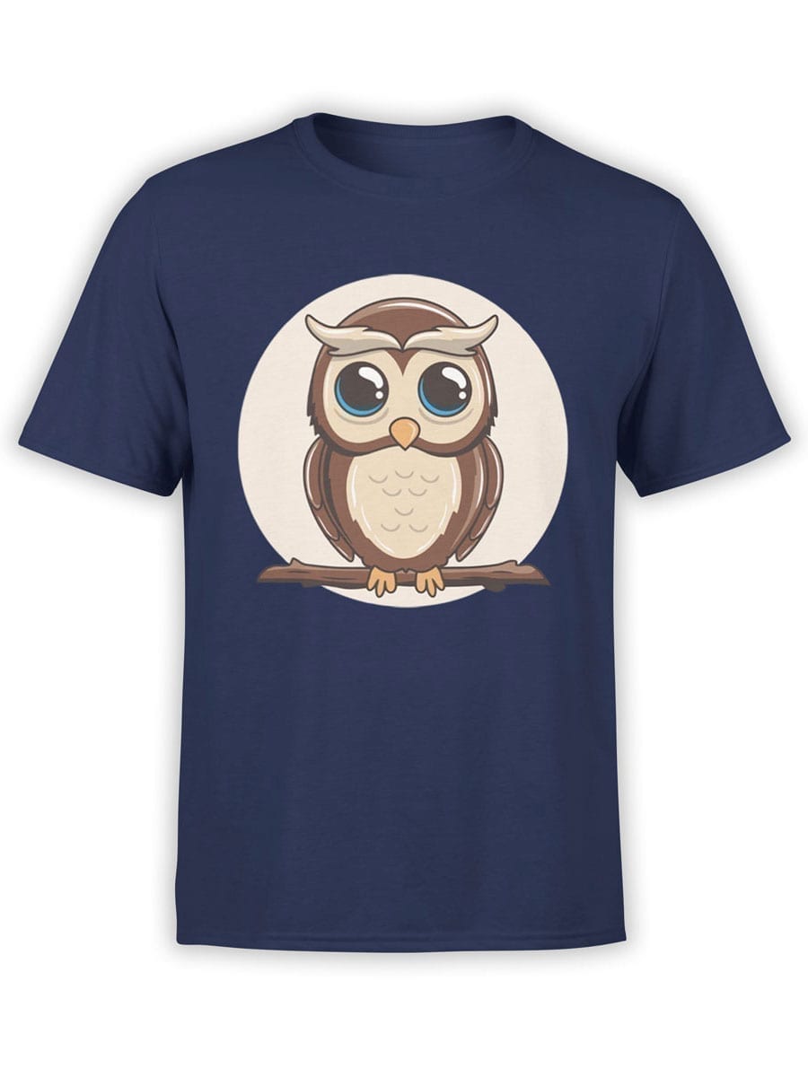 1951 Cute Owl T Shirt Front