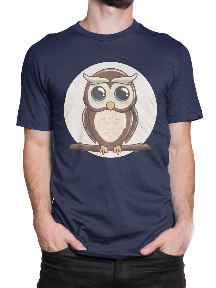 1951 Cute Owl T Shirt Front Man 2