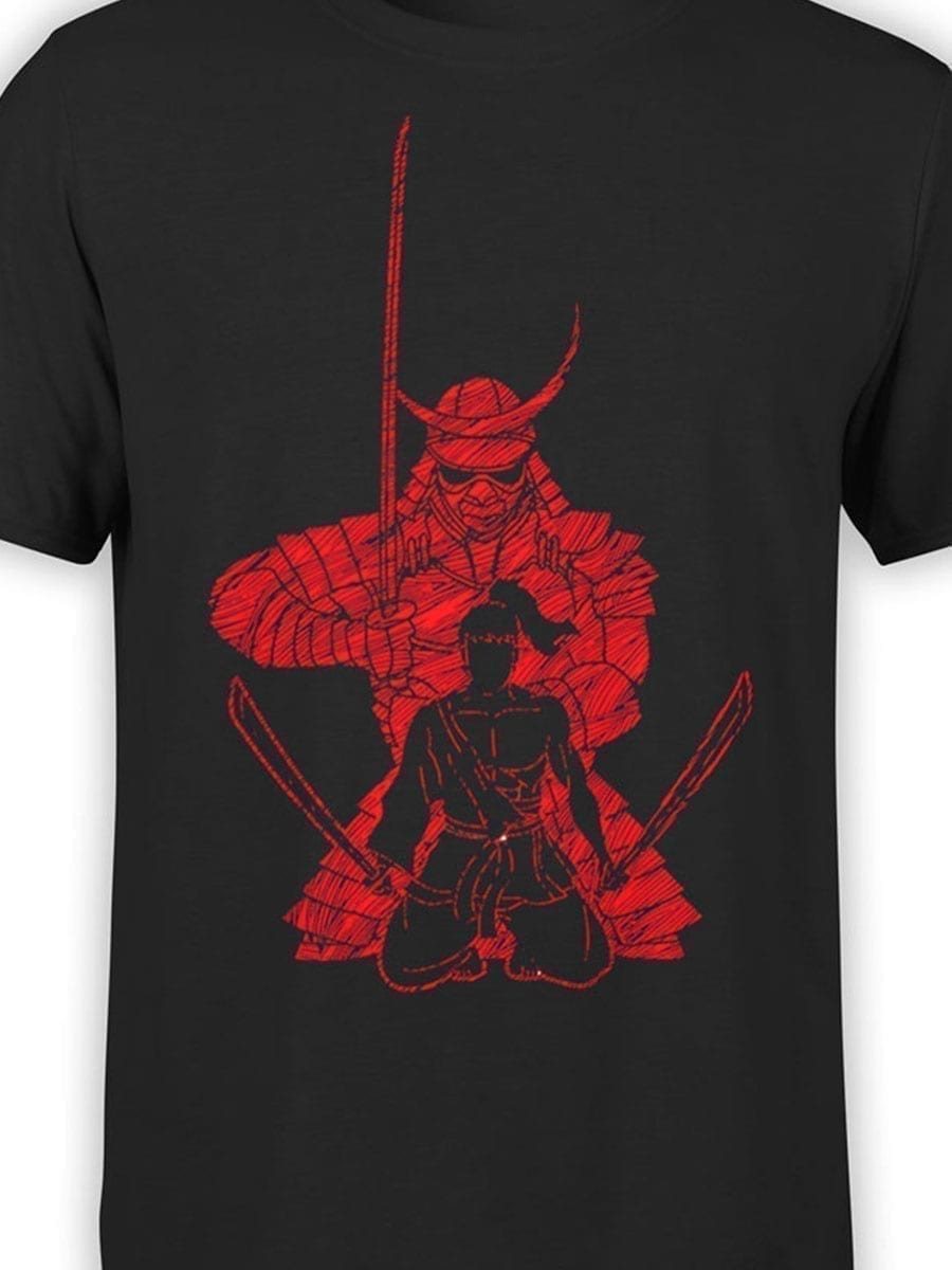 1953 Samurai Spirit T Shirt Front Color