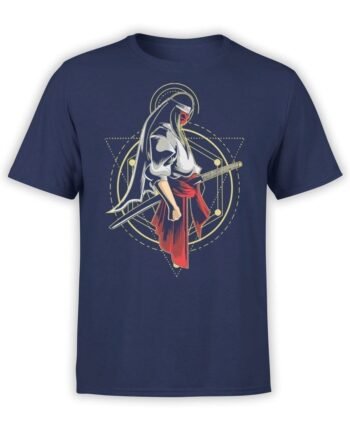 1959 Samurai Geometry T Shirt Front