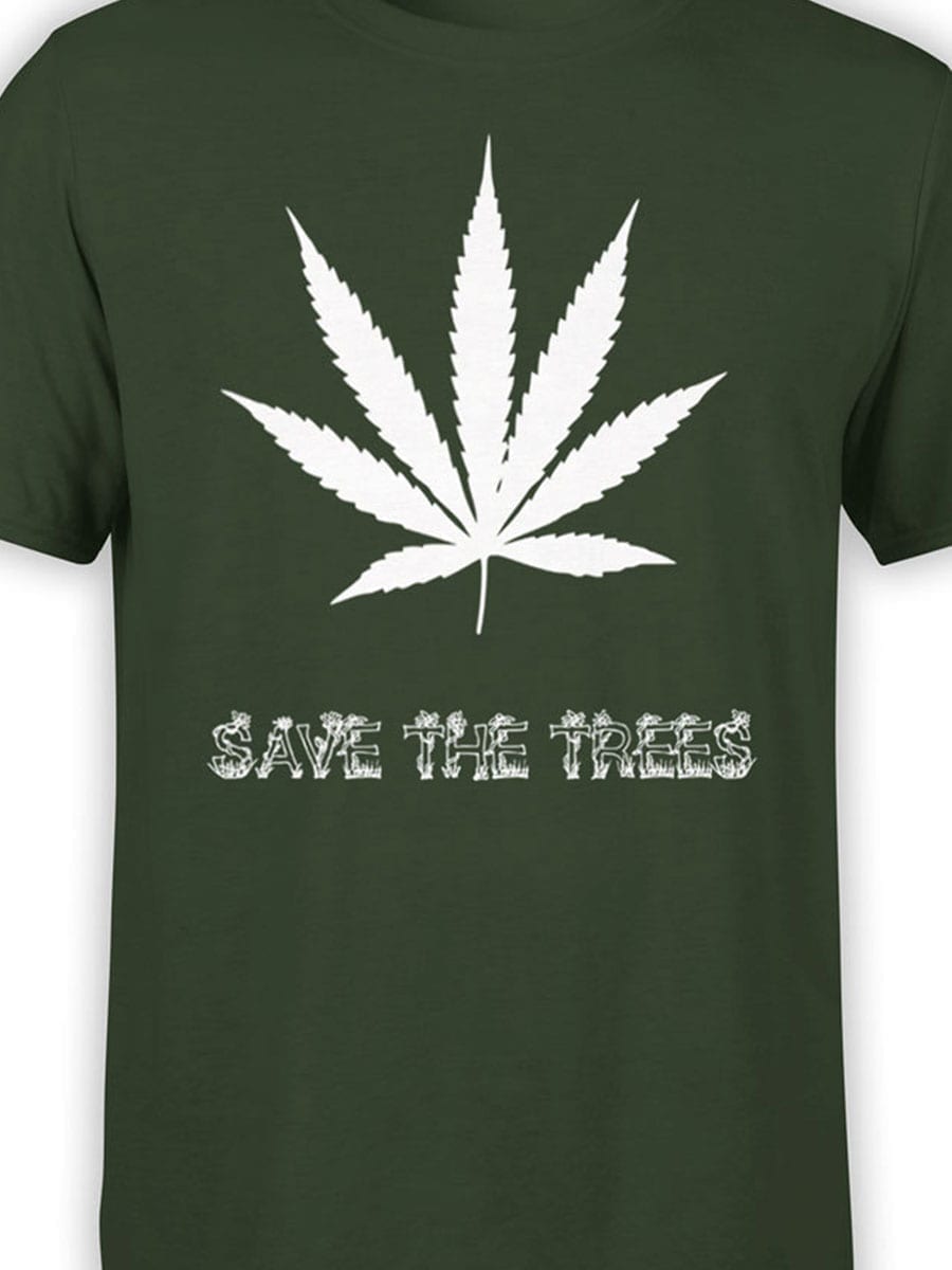 1964 Save the Trees T Shirt Front Color