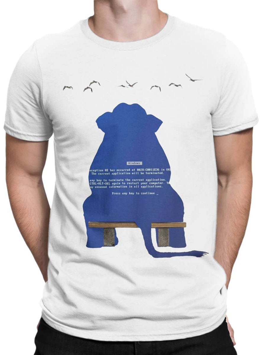 1970 Elephant Dump T Shirt Front Man