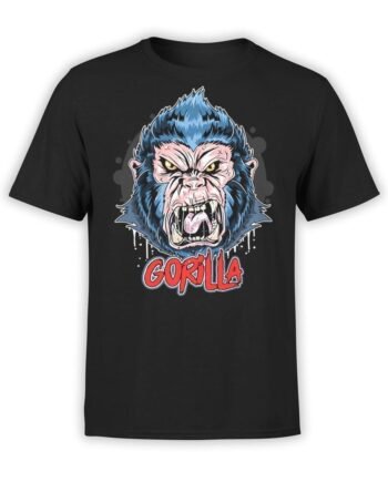 1971 Angry Gorilla T Shirt Front