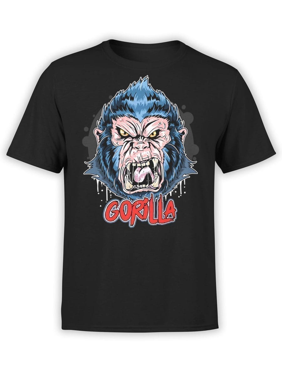1971 Angry Gorilla T Shirt Front