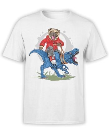 1975 Super Pug T Shirt Front